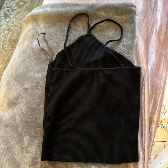 Black Zara halter top size xs - Picture 2 of 2